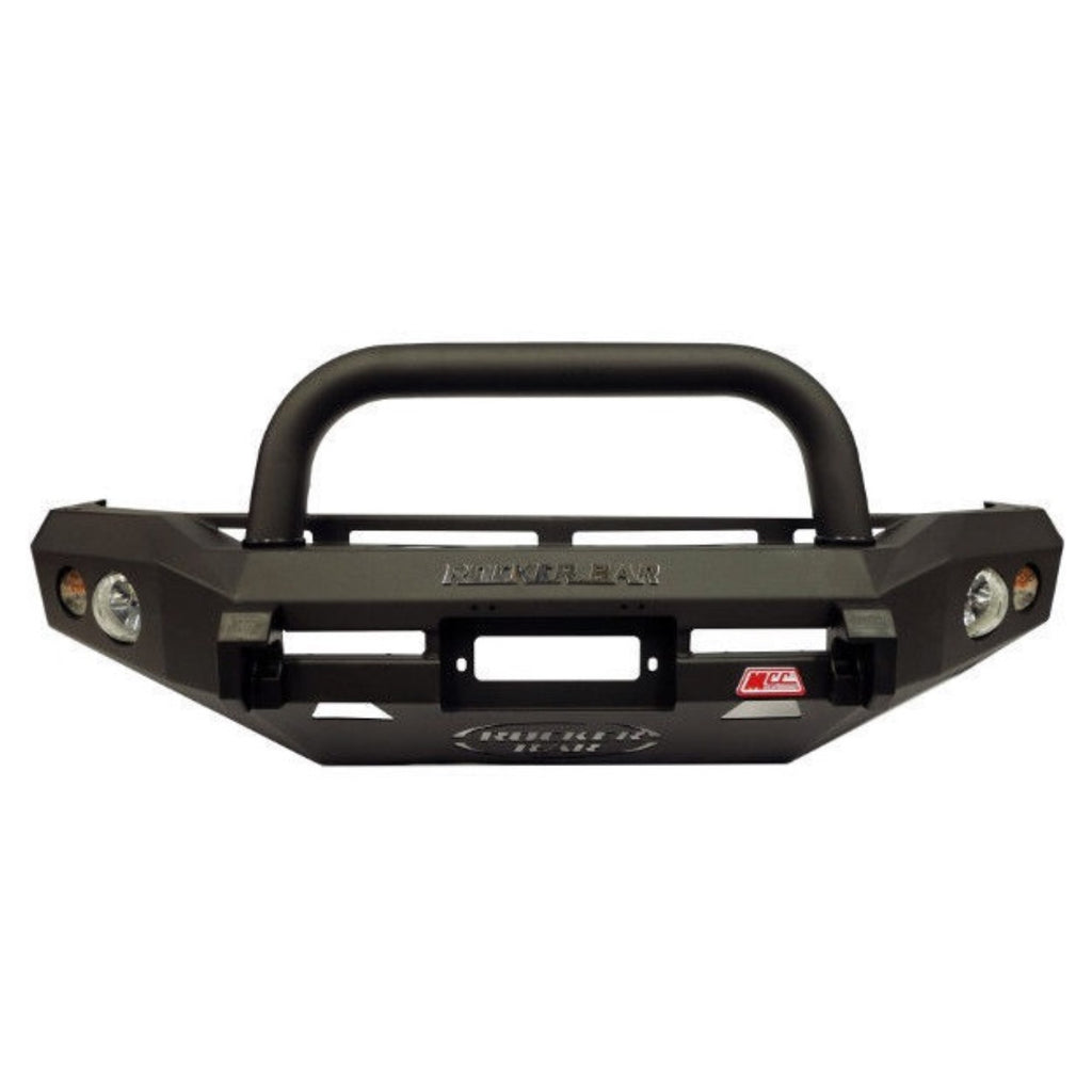 MCC ROCKER SINGLE BLACK LOOP BULLBAR WITHOUT FOG LIGHTS FOR FORD RANGER 16-19 (NON TECH PACK)