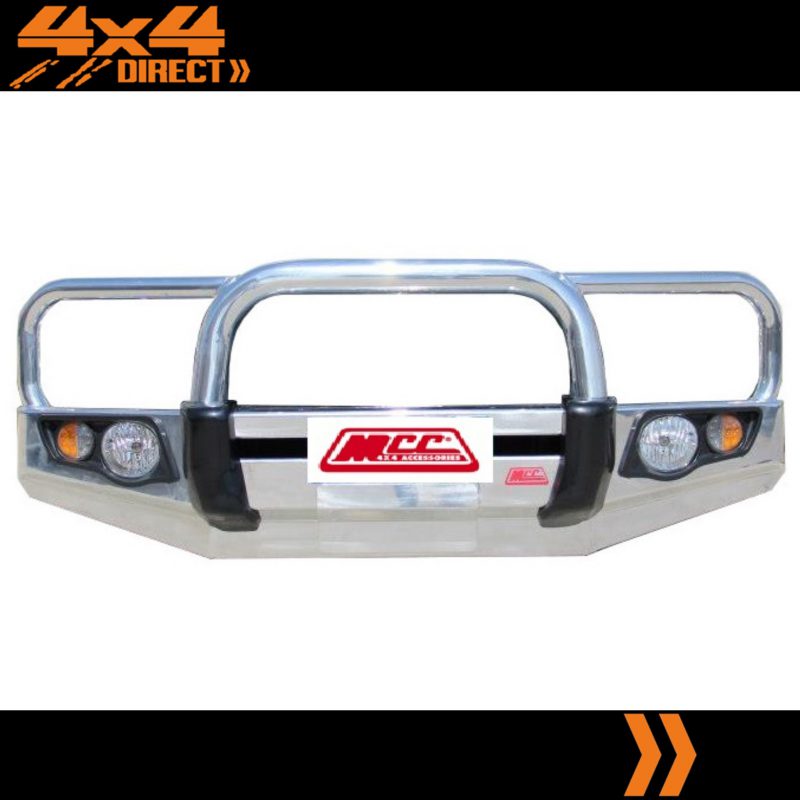 MCC FALCON ALUMINIUM TRIPLE LOOP BULLBAR WITHOUT FOG LIGHTS FOR ISUZU DMAX 03-06