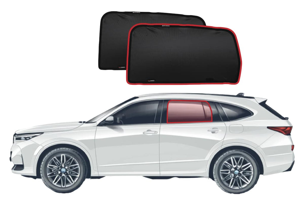 ACURA MDX 4TH GENERATION CAR REAR WINDOW SHADES (YD8/9/YE1; 2022-ON)
