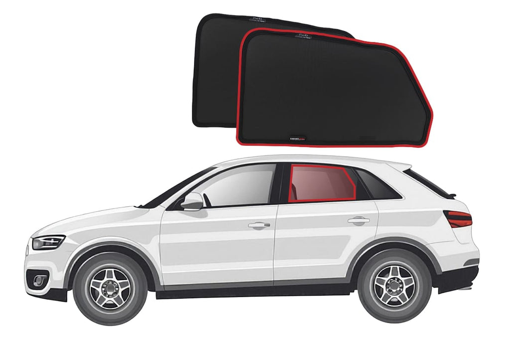 AUDI Q3 1ST GENERATION CAR REAR WINDOW SHADES (TYP 8U; 2011-2018)