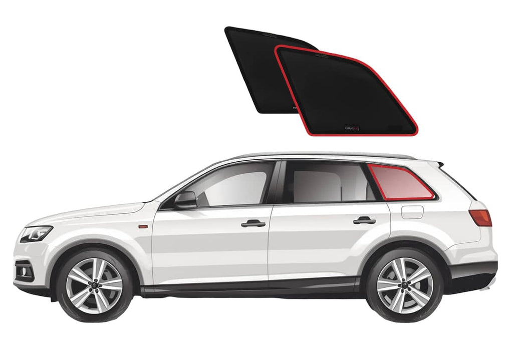 AUDI Q7 2ND GENERATION PORT WINDOW SHADES (TYP 4M; 2015-ON)