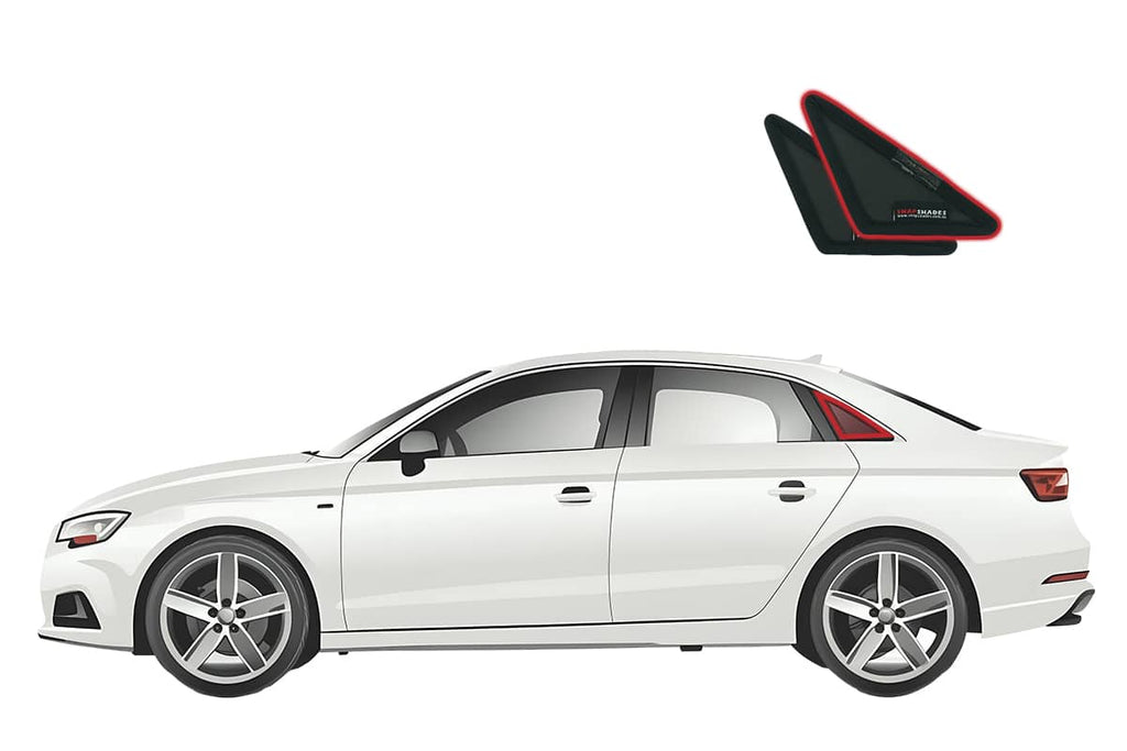 AUDI A3 SEDAN 3RD GENERATION PORT WINDOW SHADES (TYP 8V; 2013-2020)