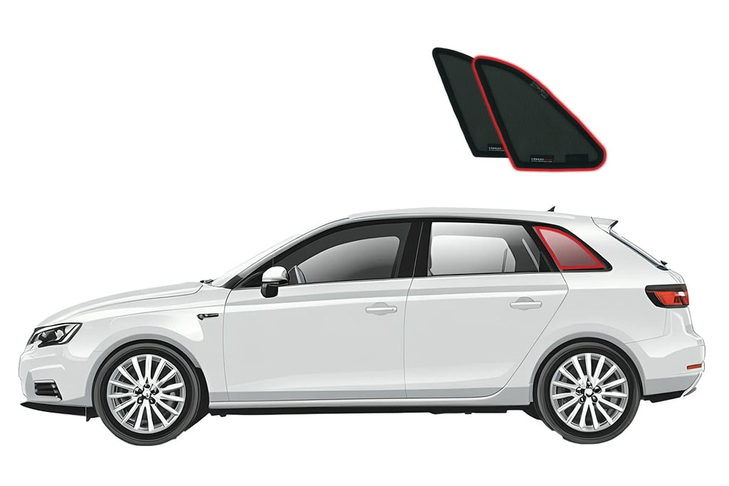 AUDI A3 HATCHBACK/SPORTBACK 3RD GENERATION PORT WINDOW SHADES (TYP 8V; 2012-2020)