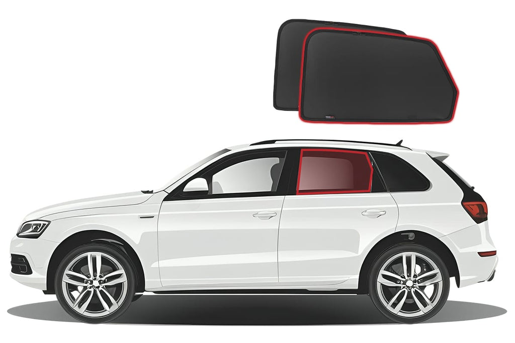 AUDI Q5 SUV 2ND GENERATION CAR REAR WINDOW SHADES (2017-2025)