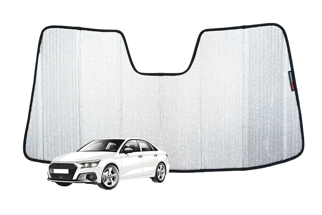 AUDI A3 SEDAN/HATCHBACK/SPORTBACK 4TH GENERATION FRONT WINDSCREEN SUN SHADE (TYP 8Y; 2020-ON)