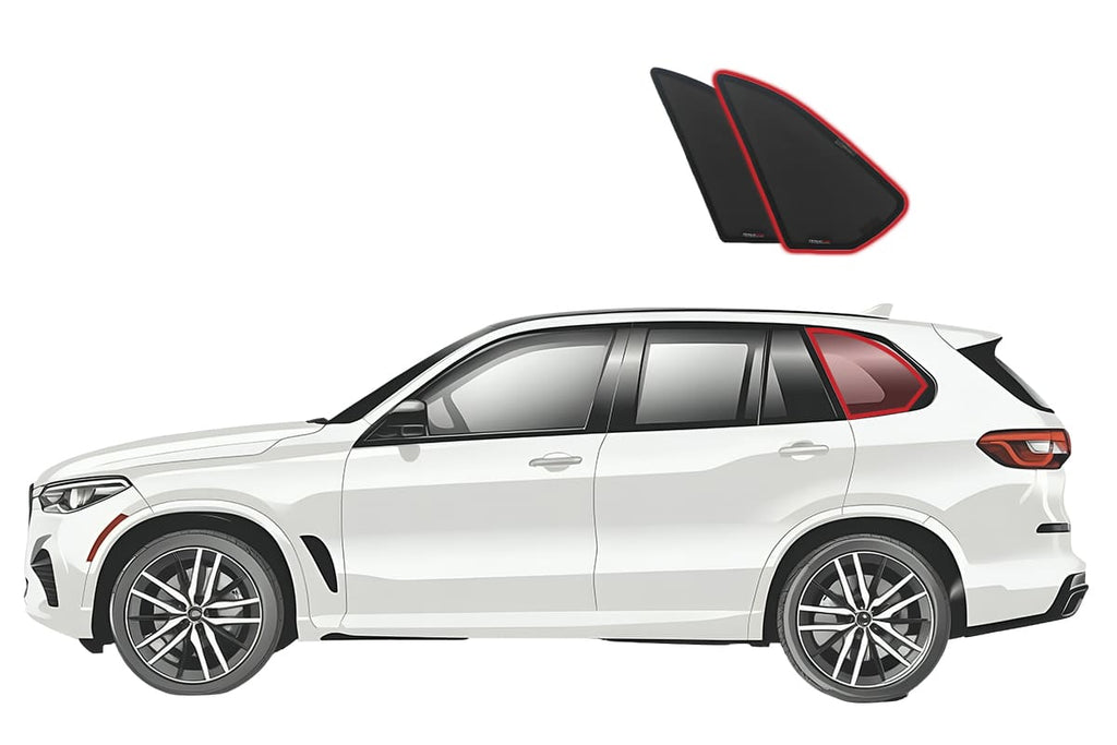 BMW X5 3RD GENERATION PORT WINDOW SHADES (F15/F85; 2013-2018)