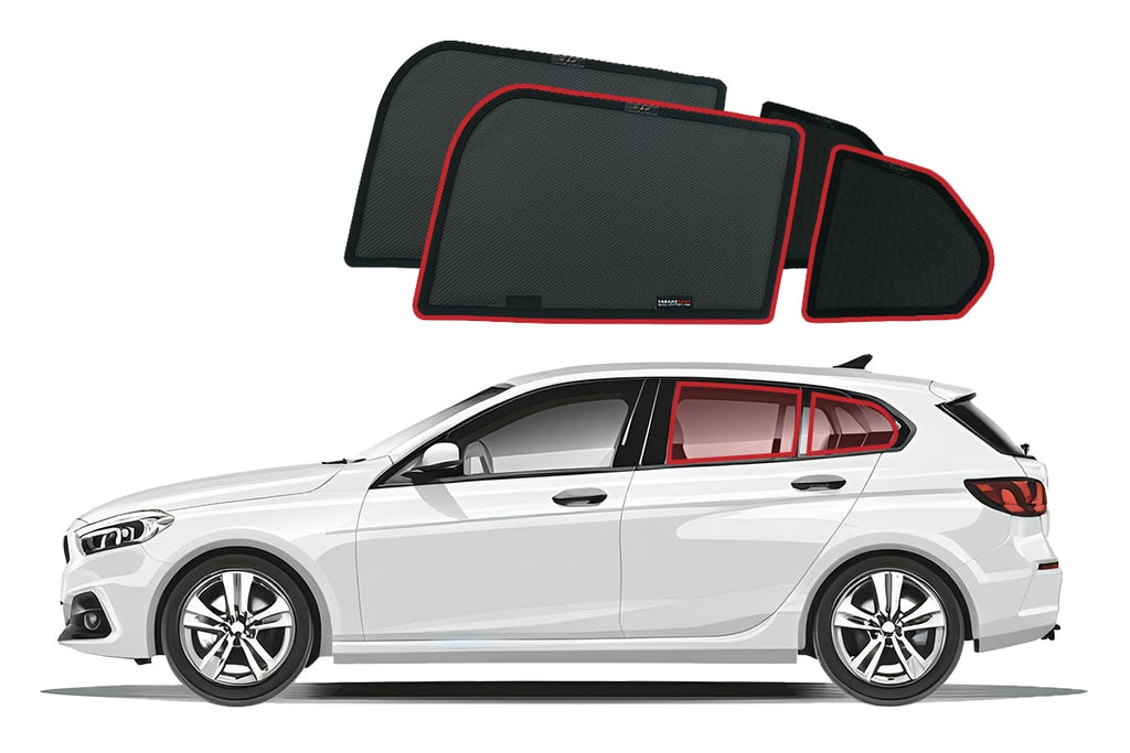 BMW 1 SERIES HATCHBACK 3RD/4TH GENERATION CAR REAR WINDOW SHADES (F40/F70; 2019-ON)