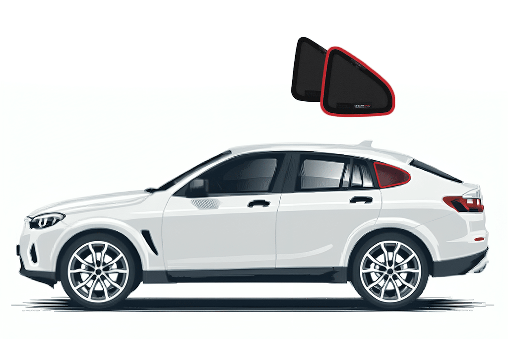 BMW X4 2ND GENERATION PORT WINDOW SHADES (G02; 2018-ON)