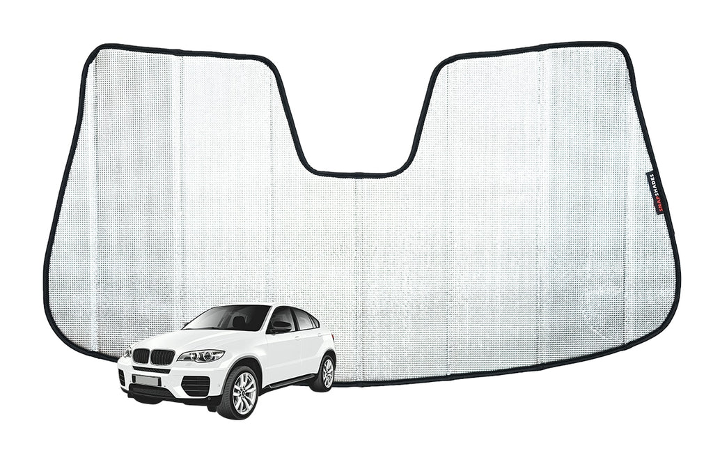 BMW X6 1ST GENERATION FRONT WINDSCREEN SUN SHADE (E71; 2009-2014)