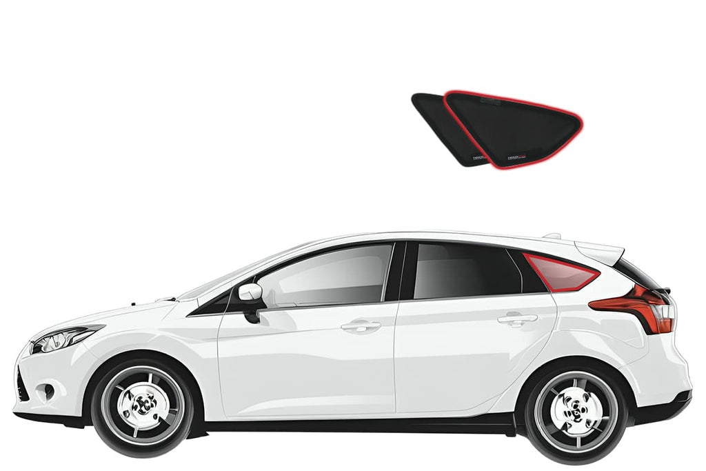 FORD FOCUS HATCHBACK 3RD GENERATION PORT WINDOW SHADES (2011-2018)