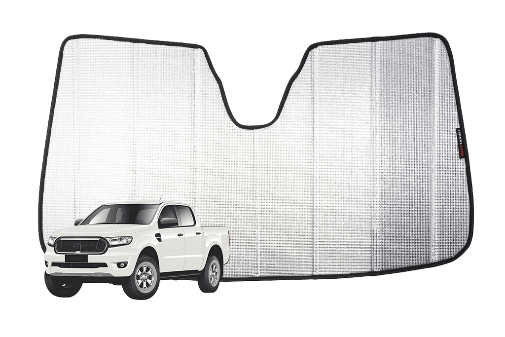 FORD RANGER 3RD GEN | EVEREST 2ND GEN | MAZDA BT50 2ND GEN FRONT WINDSCREEN SUN SHADE (WITH RADAR)