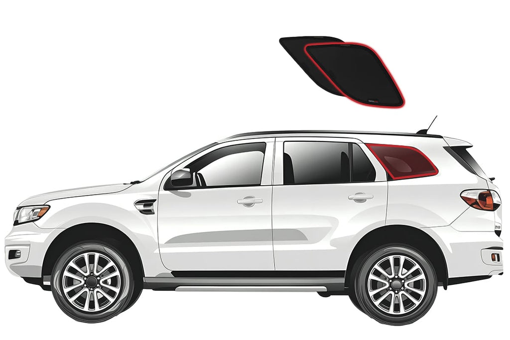 FORD EVEREST/ENDEAVOUR 2ND GENERATION PORT WINDOW SHADES (U375/UA; 2015-2022)