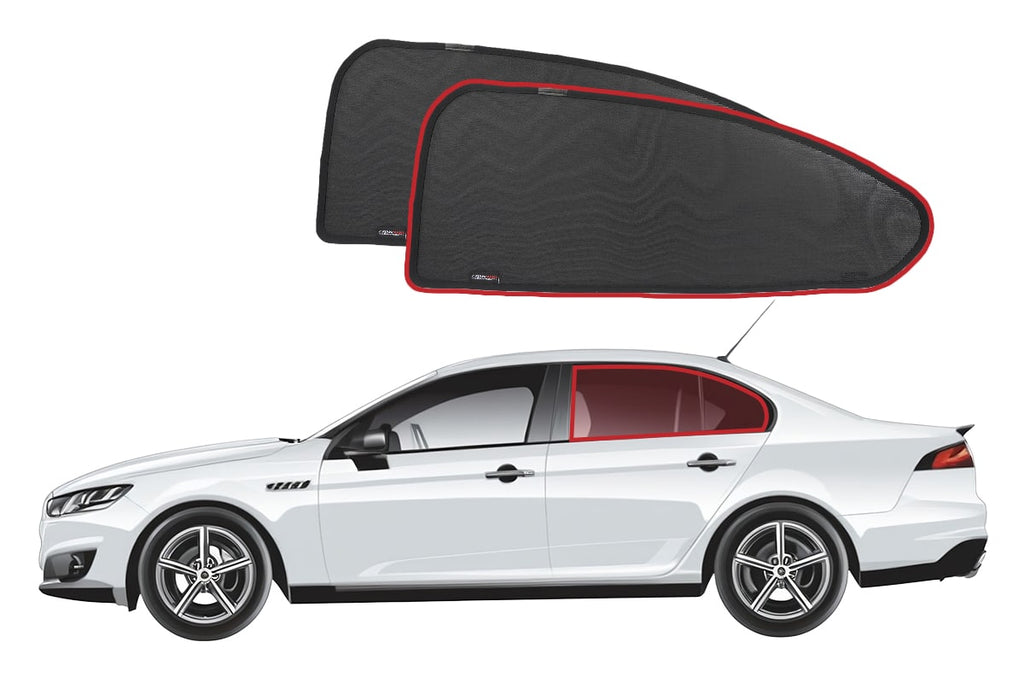FORD FALCON SEDAN 7TH GENERATION CAR REAR WINDOW SHADES (FG; 2008-2016)