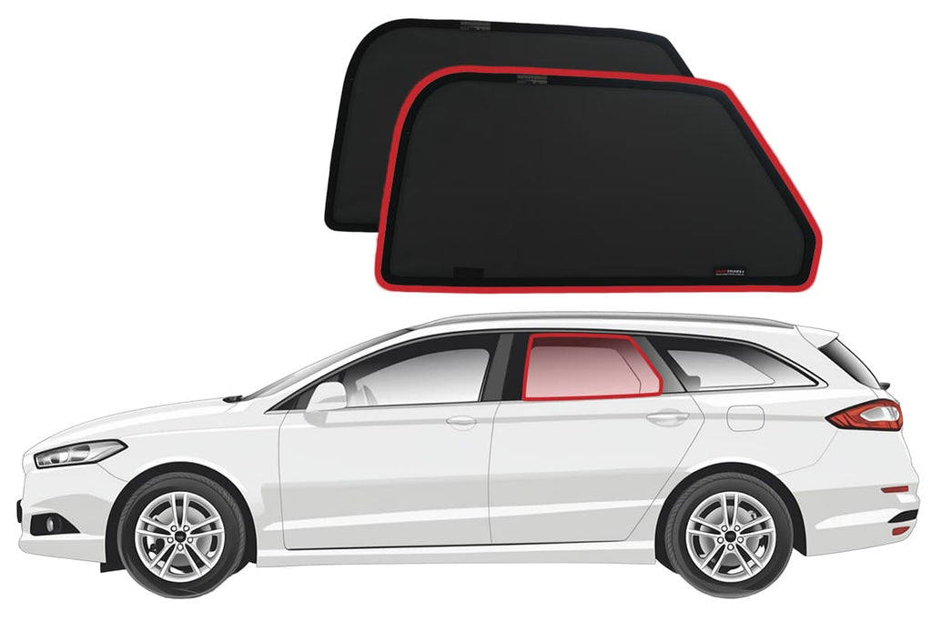 FORD MONDEO WAGON 4TH GENERATION CAR REAR WINDOW SHADES (MK4; 2012-2022)
