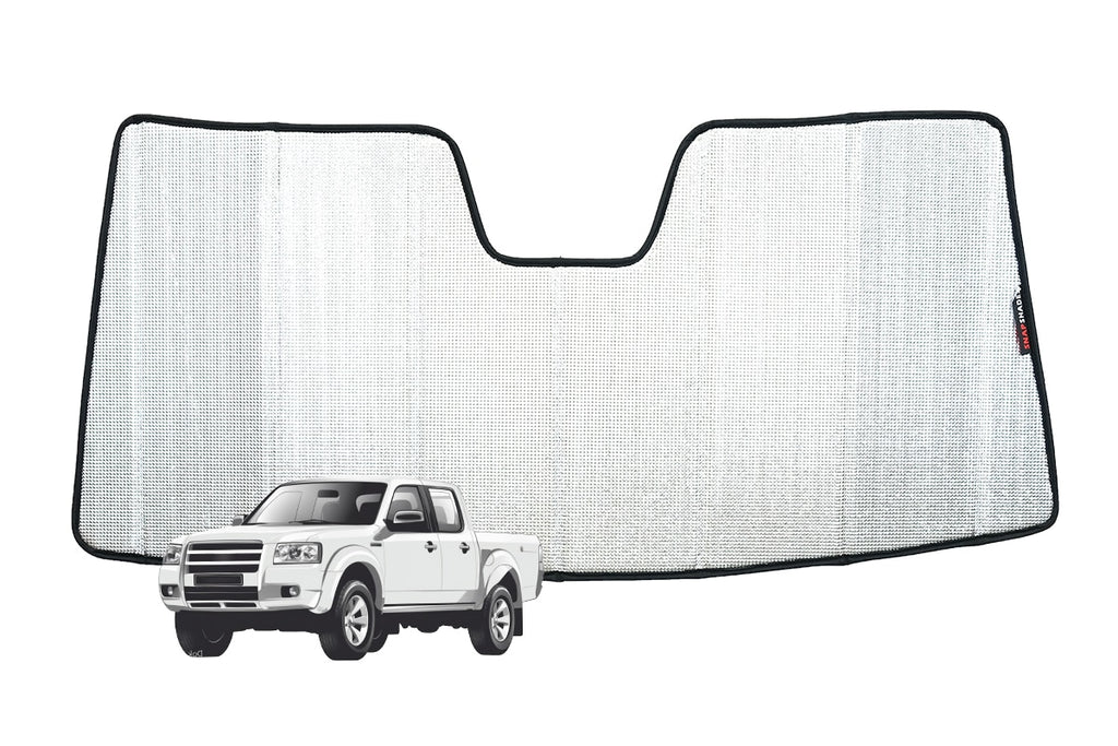 FORD RANGER 2ND GENERATION | MAZDA BT50 1ST GENERATION FRONT WINDSCREEN SUN SHADE (PJ/PK/J97M; 2006-2011)