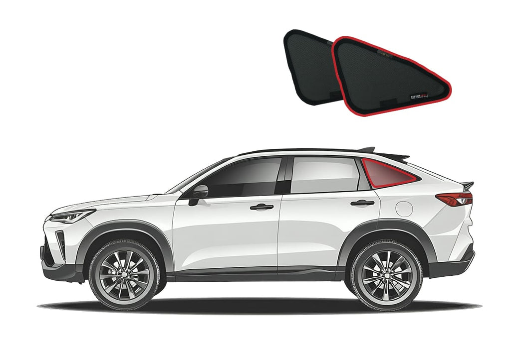 GWM HAVAL H6 GT/H6 S COUPE SUV 3RD GENERATION PORT WINDOW SHADES (2020-ON)