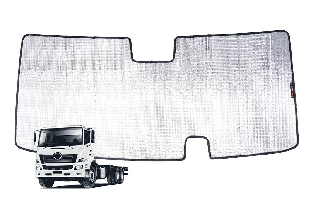 HINO 500 SERIES 6TH GENERATION FRONT WINDSCREEN SUN SHADE (WITH CAMERA)