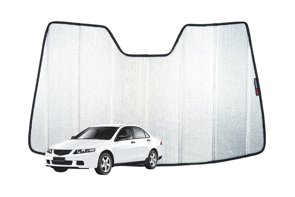 HONDA ACCORD EURO SEDAN 7TH GENERATION | ACURA TSX 1ST GENERATION FRONT WINDSCREEN SUN SHADE (CL9; 2003-2008)