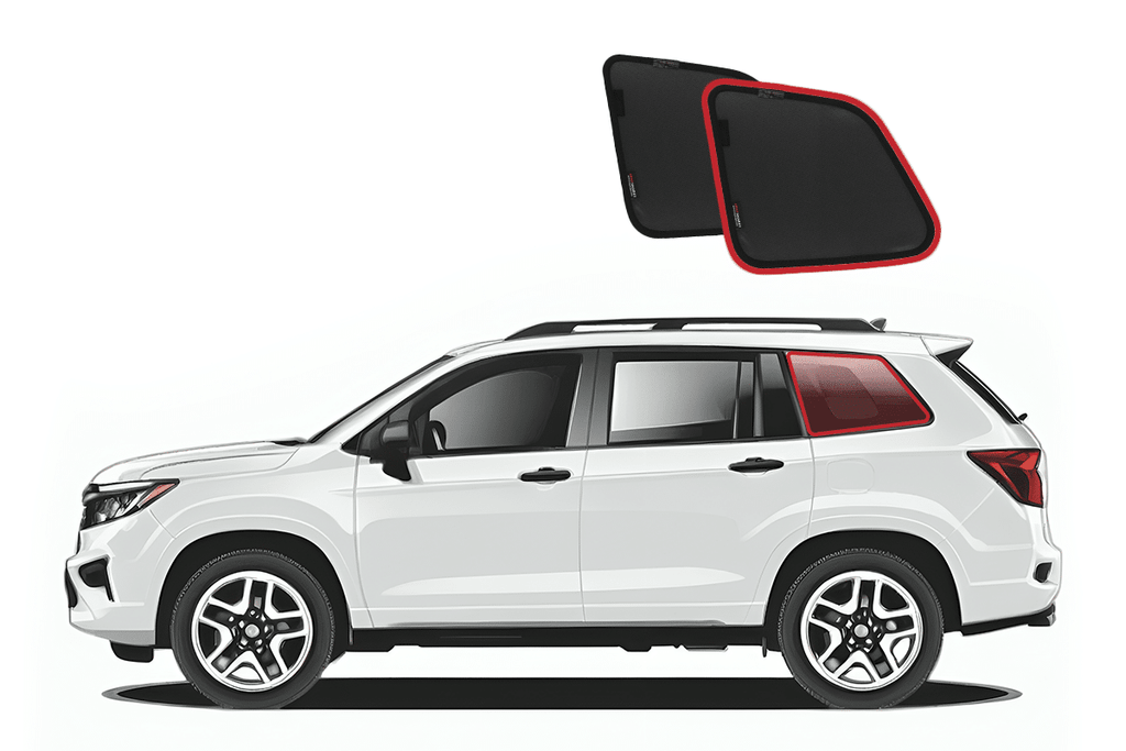 HONDA PASSPORT 3RD GENERATION PORT WINDOW SHADES (YF7/8; 2019-ON)