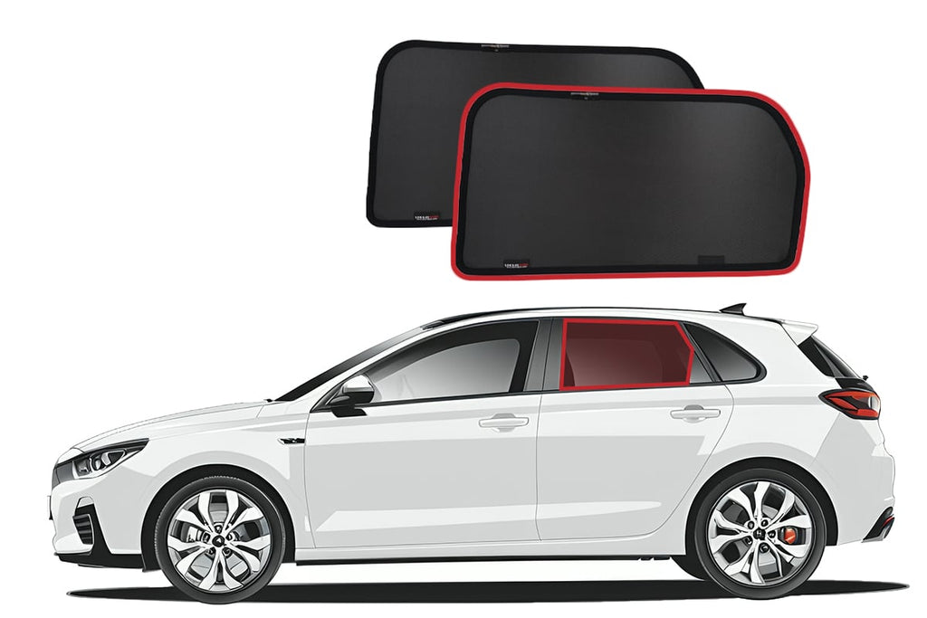 HYUNDAI I30/I30 N/ELANTRA GT HATCHBACK/WAGON 3RD GENERATION CAR REAR WINDOW SHADES (PD; 2017-ON)