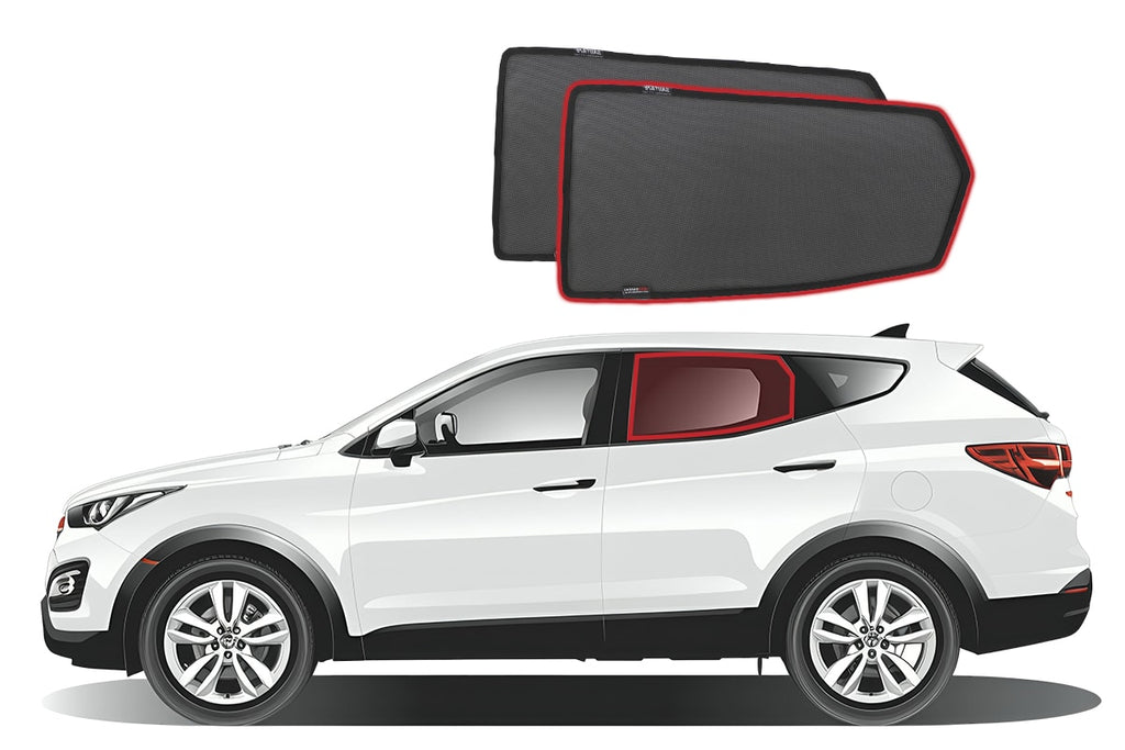HYUNDAI GRAND SANTA FE/SANTA FE XL/MAXCRUZ 3RD GENERATION CAR REAR WINDOW SHADES (2013-2020)