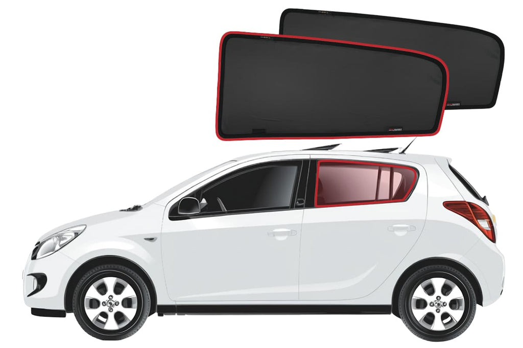 HYUNDAI I20 1ST GENERATION CAR REAR WINDOW SHADES (PB; 2008-2014)