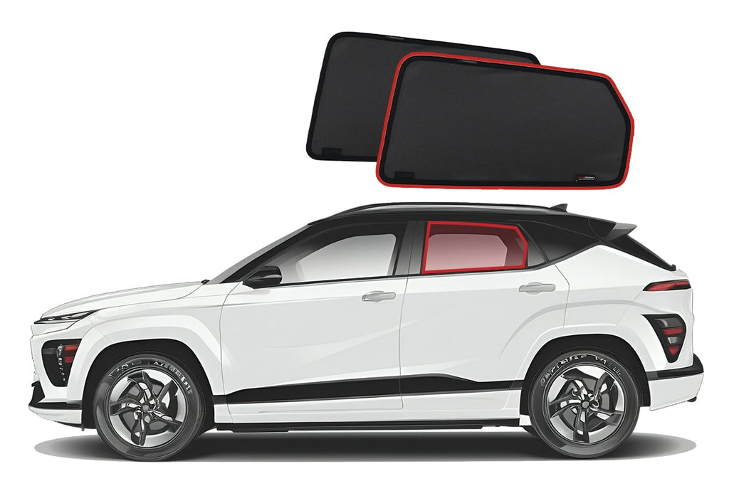 HYUNDAI KONA 2ND GENERATION CAR REAR WINDOW SHADES (SX2; 2023-ON)