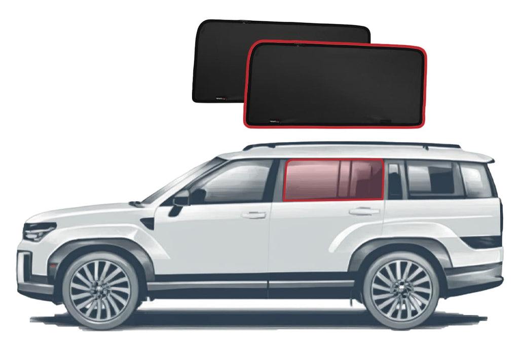 HYUNDAI SANTA FE 5TH GENERATION CAR REAR WINDOW SHADES (MX5; 2024-ON)