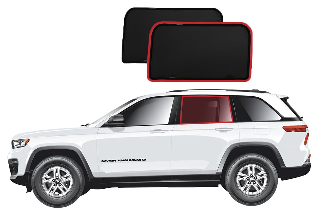 JEEP GRAND CHEROKEE 5TH GENERATION CAR REAR WINDOW SHADES (WL74; 2022-ON)