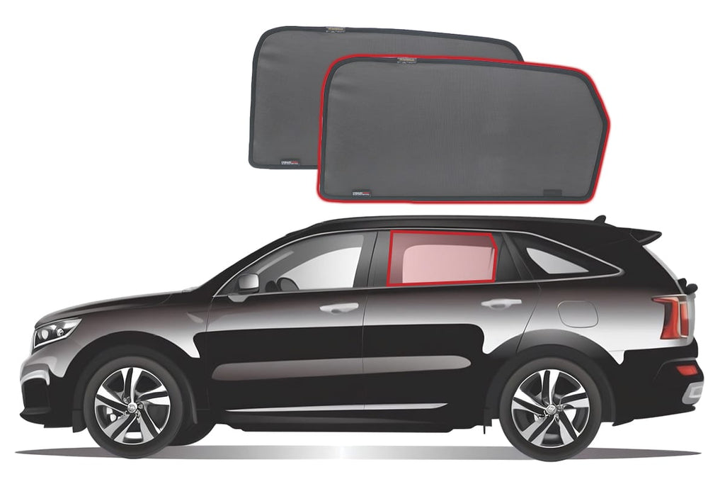 KIA SORENTO 4TH GENERATION CAR REAR WINDOW SHADES (MQ4; 2020-ON)