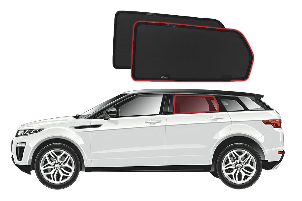 LAND ROVER RANGE ROVER EVOQUE 2ND GENERATION CAR REAR WINDOW SHADES (L551; 2018- ON)