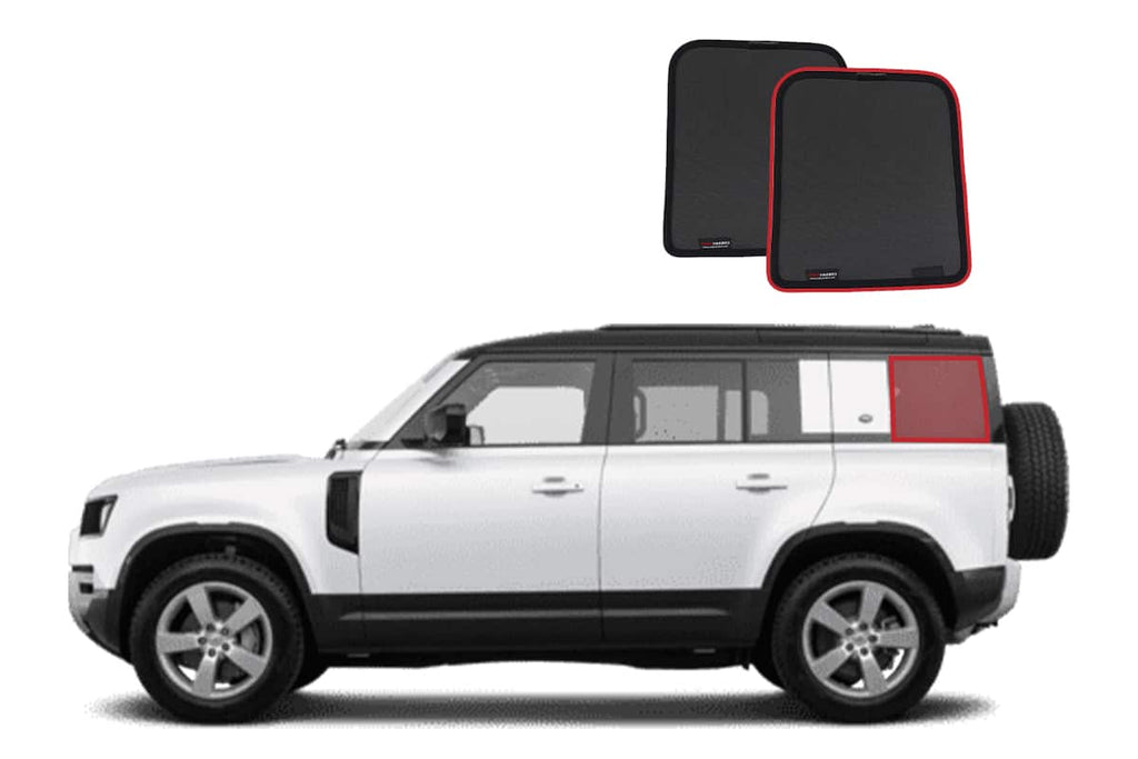 LAND ROVER DEFENDER 110 2ND GENERATION PORT WINDOW SHADES (L663; 2020-ON)