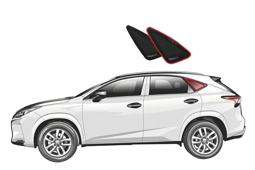 LEXUS NX 1ST GENERATION PORT WINDOW SHADES (AZ10; 2014-2021)