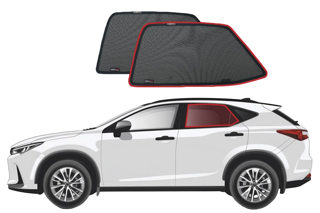 LEXUS NX 2ND GENERATION CAR REAR WINDOW SHADES (AZ20; 2022-ON)