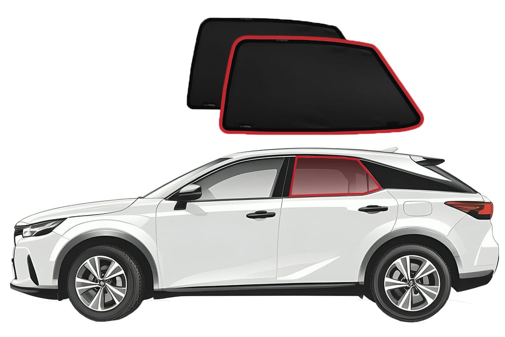 LEXUS RX 5TH GENERATION CAR REAR WINDOW SHADES (ALA10/ALH10; 2023-ON)