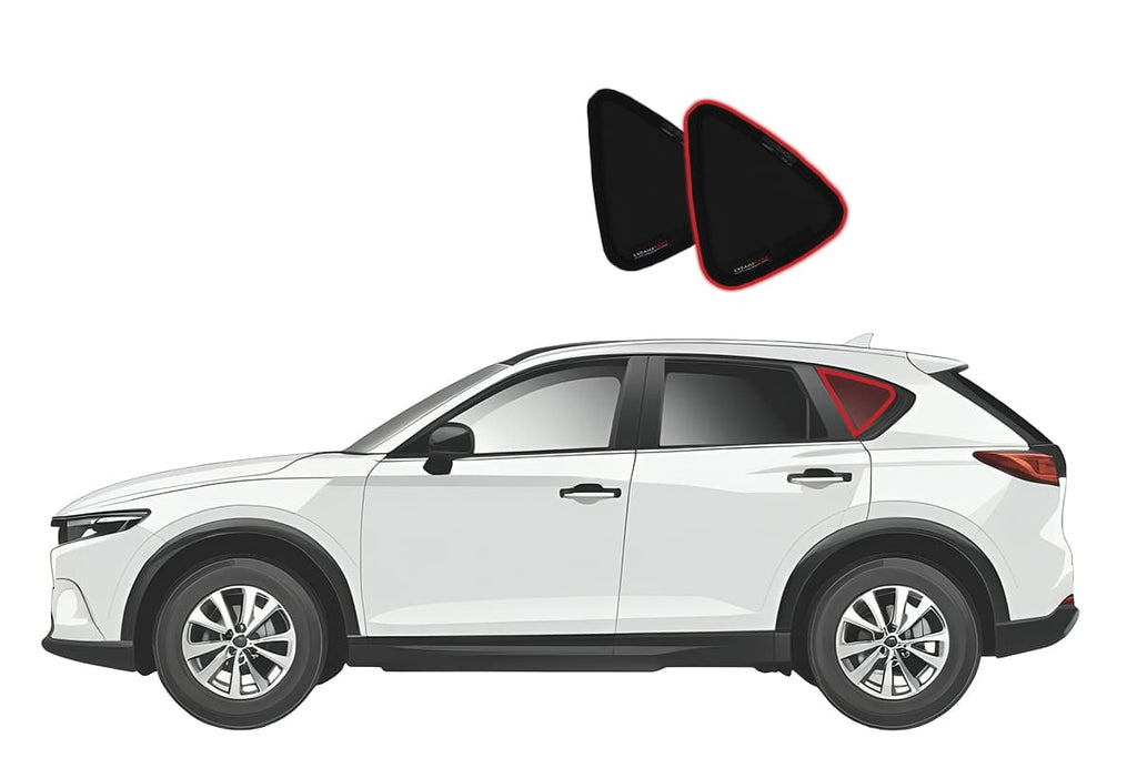 MAZDA CX-5 2ND GENERATION PORT WINDOW SHADES (KF; 2017-ON)