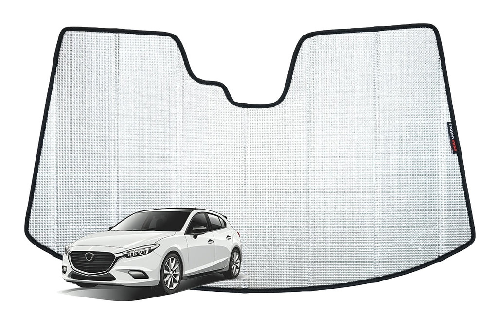 MAZDA 3 HATCHBACK/SEDAN 3RD GENERATION FRONT WINDSCREEN SUN SHADE (BM- BN; 2013-2018)