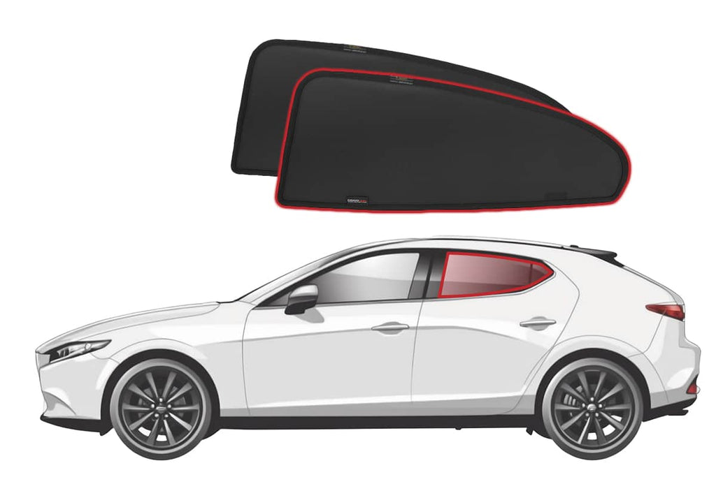 MAZDA 3 HATCHBACK 4TH GENERATION CAR REAR WINDOW SHADES (BP; 2019-ON)