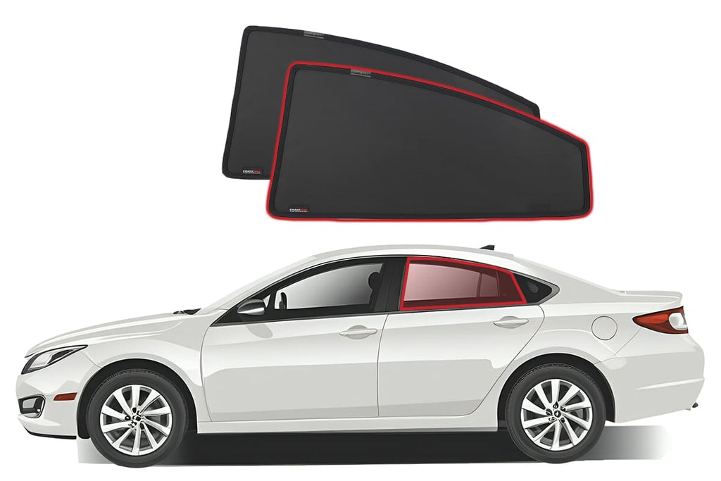 MAZDA 6 SEDAN 2ND GENERATION CAR REAR WINDOW SHADES (GH; 2007-2012)