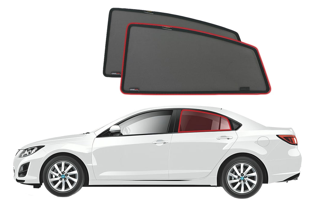 MAZDA 6 LIFTBACK 2ND GENERATION CAR REAR WINDOW SHADES (GH; 2007-2012)