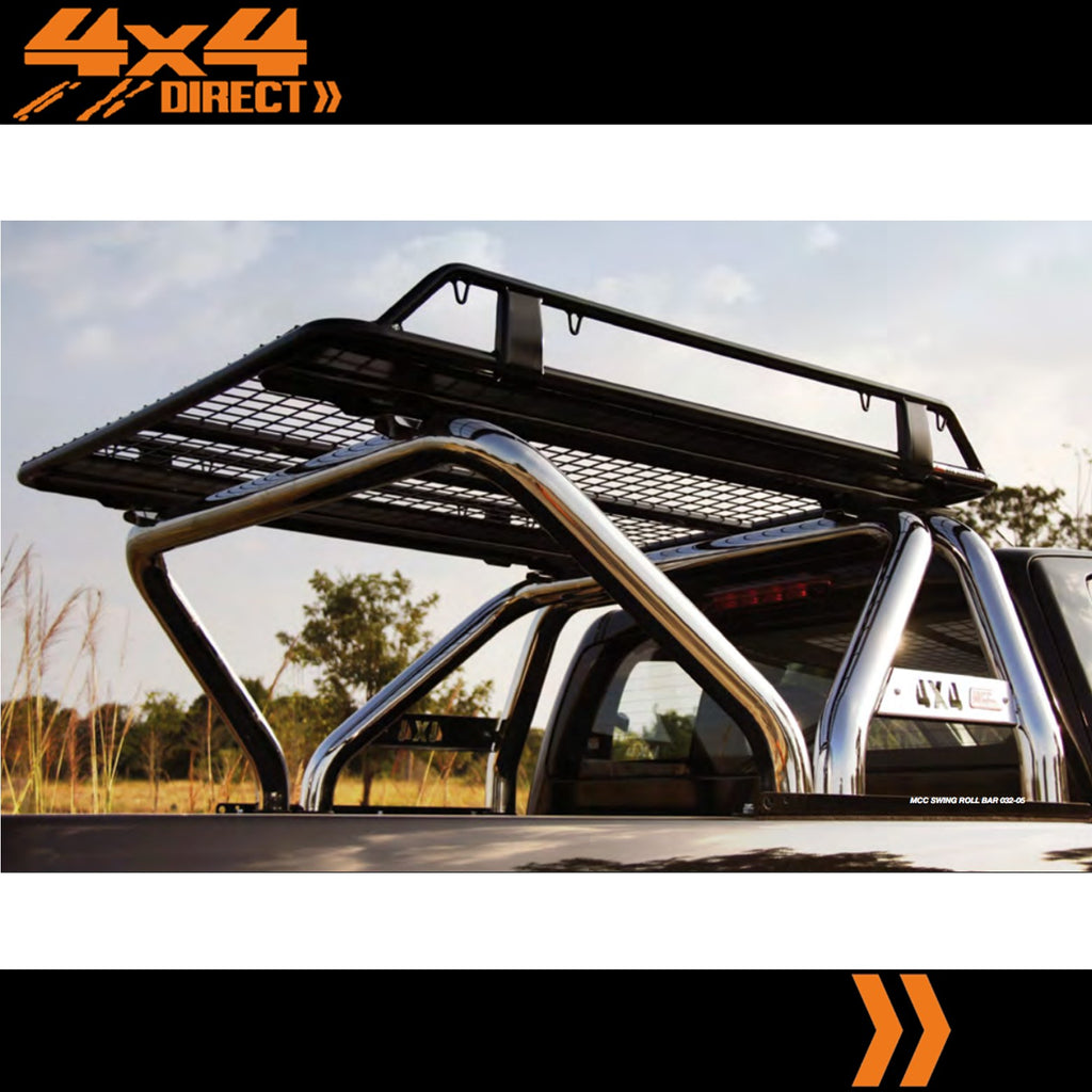 MCC SWING STAINLESS ROLL BAR FOR ISUZU D-MAX 08-12