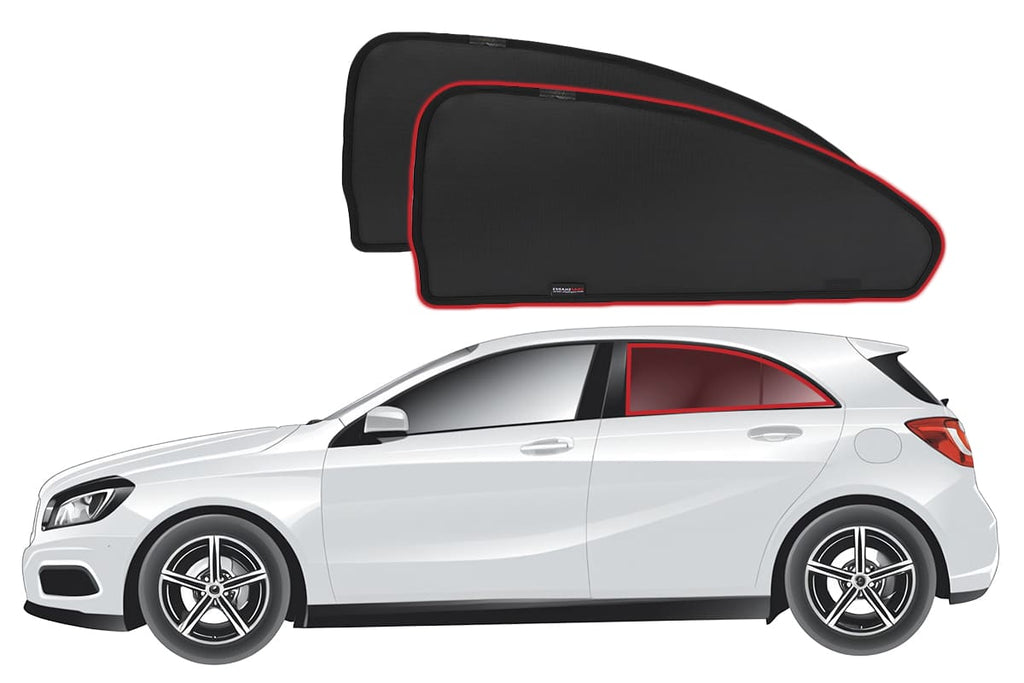 MERCEDES-BENZ A-CLASS HATCHBACK CAR REAR WINDOW SHADES (W176; 2012-2018)