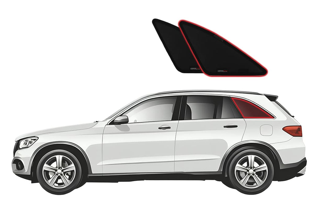 MERCEDES-BENZ GLC SUV 1ST GENERATION PORT WINDOW SHADES (X253; 2016-2022)