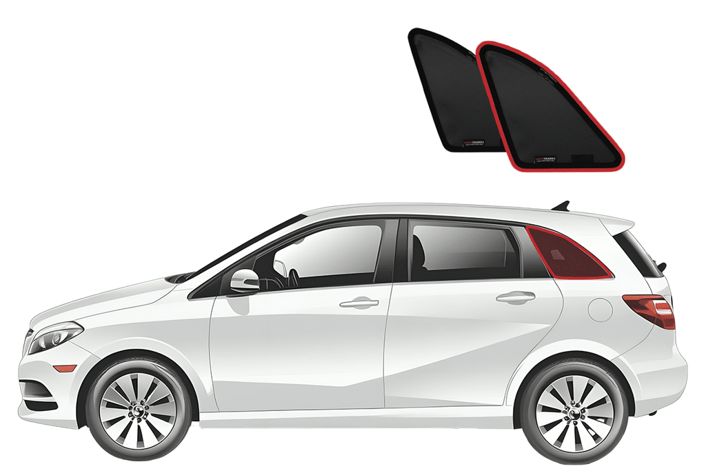 MERCEDES-BENZ B-CLASS 2ND GENERATION PORT WINDOW SHADES (W246; 2012-2018)