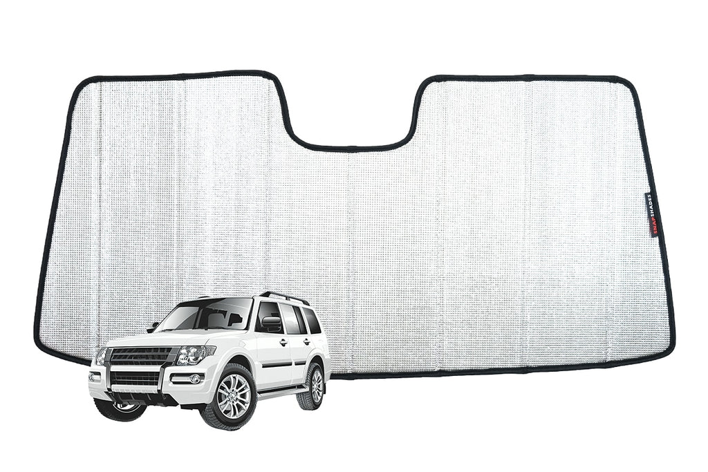 MITSUBISHI PAJERO/MONTERO/SHOGUN 4TH GENERATION FRONT WINDSCREEN SUN SHADE (V80; 2007-2021)