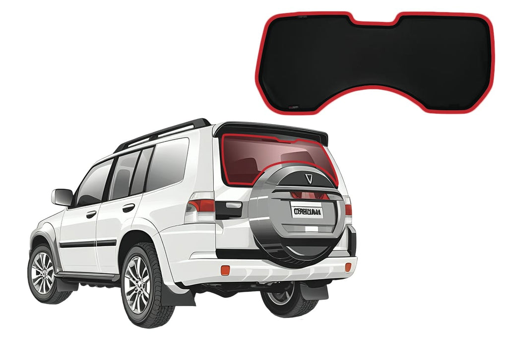 MITSUBISHI PAJERO/MONTERO/SHOGUN 4TH GENERATION REAR WINDSCREEN SHADE (V80; 2007-2021)