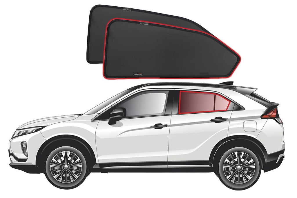 MITSUBISHI ECLIPSE CROSS CAR REAR WINDOW SHADES (2017-ON)