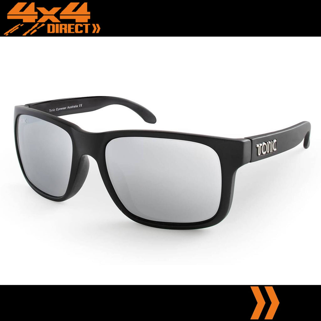 TONIC EYEWEAR SUNGLASSES MO SILVER MIRROR LENS