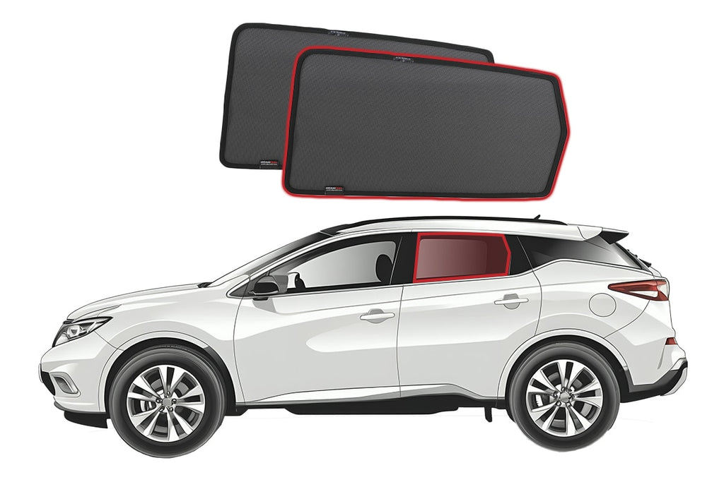 NISSAN MURANO 3RD GENERATION CAR REAR WINDOW SHADES (Z52/P42M; 2015-ON)
