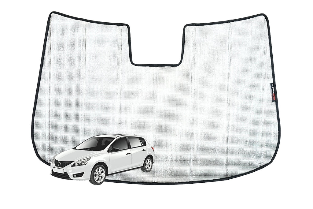 NISSAN TIIDA HATCHBACK 2ND GENERATION | PULSAR 7TH GENERATION FRONT WINDSCREEN SUN SHADE (C12/C13; 2011-2023)